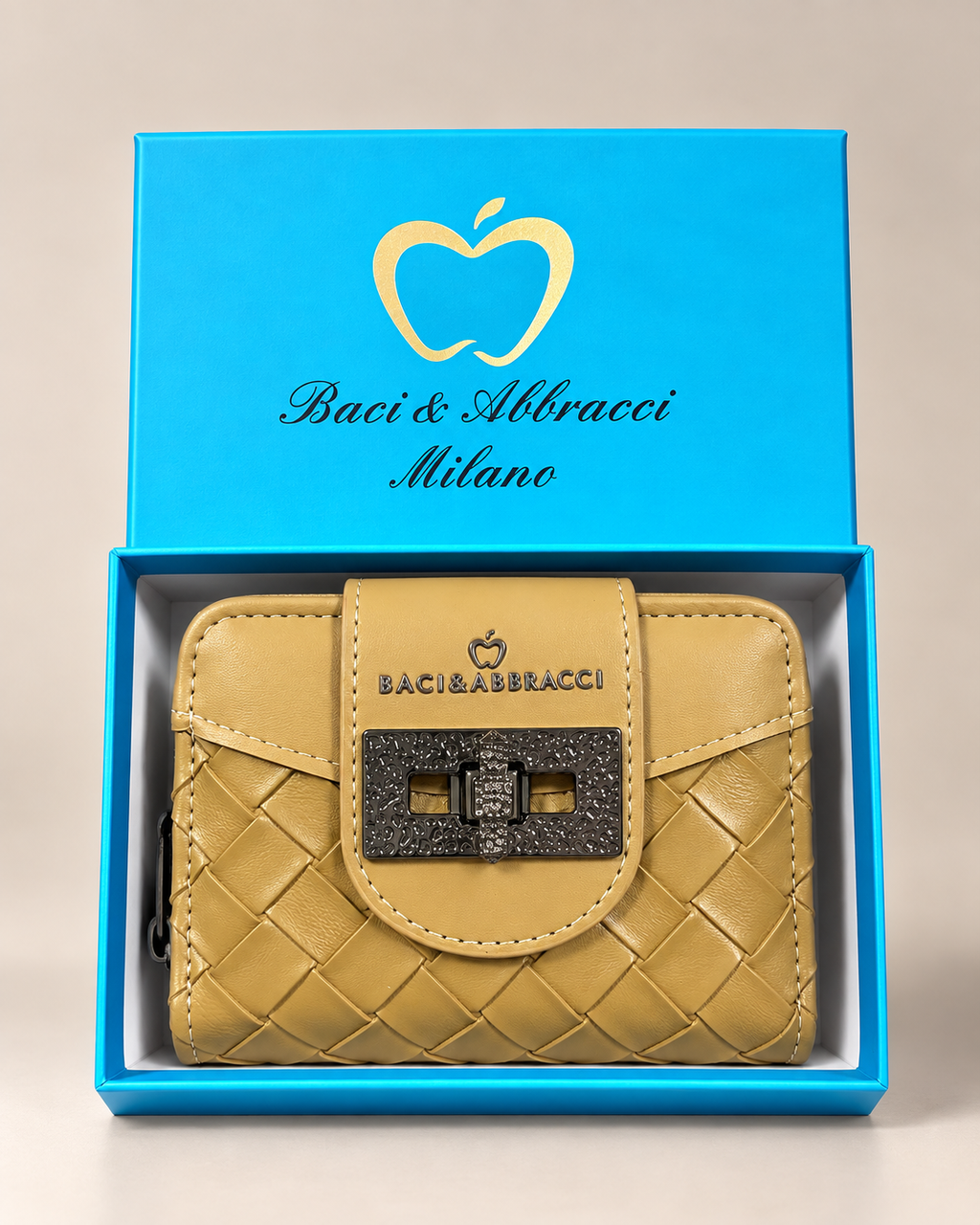 Portafoglio Baci & Abbracci Scarlett Giallo