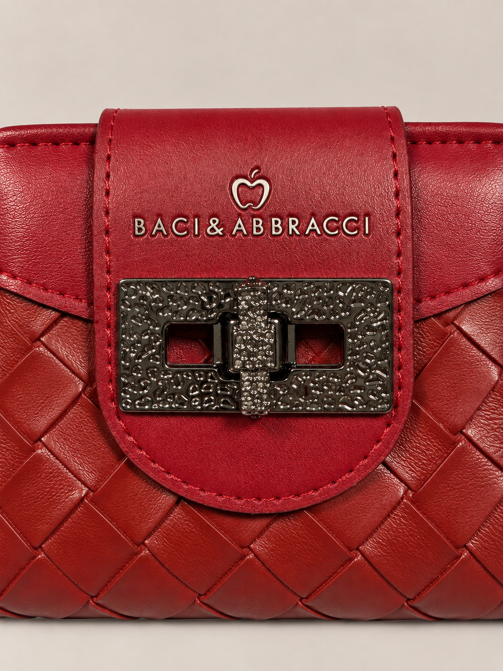 Portafoglio Baci & Abbracci Scarlett Rosso