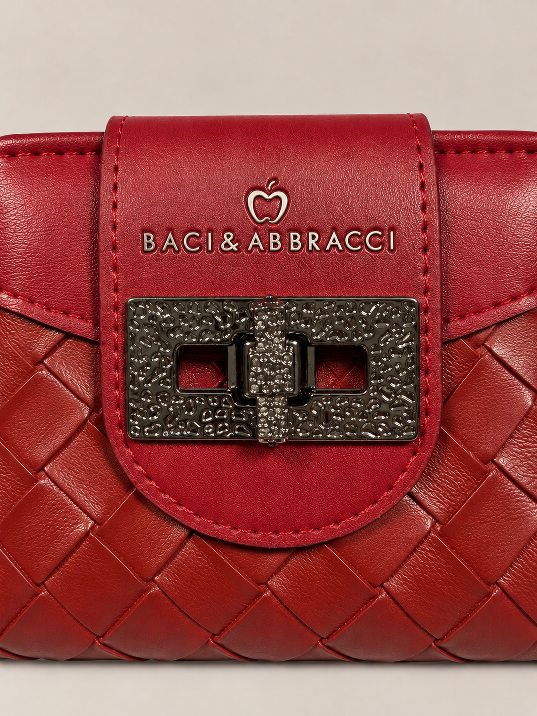 Portafoglio Baci & Abbracci Scarlett Rosso