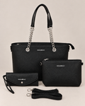 Baci & Abbracci Arielle – Black 3-in-1 Bag