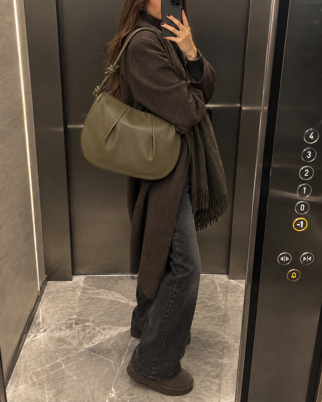 Borsa Livia Verde