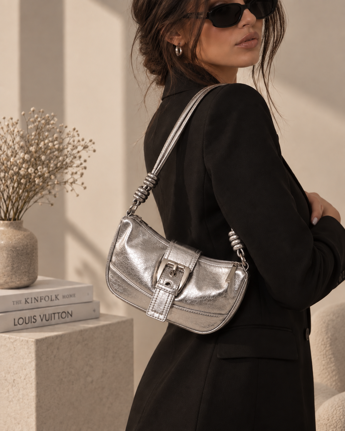Borsa Aurora Argento