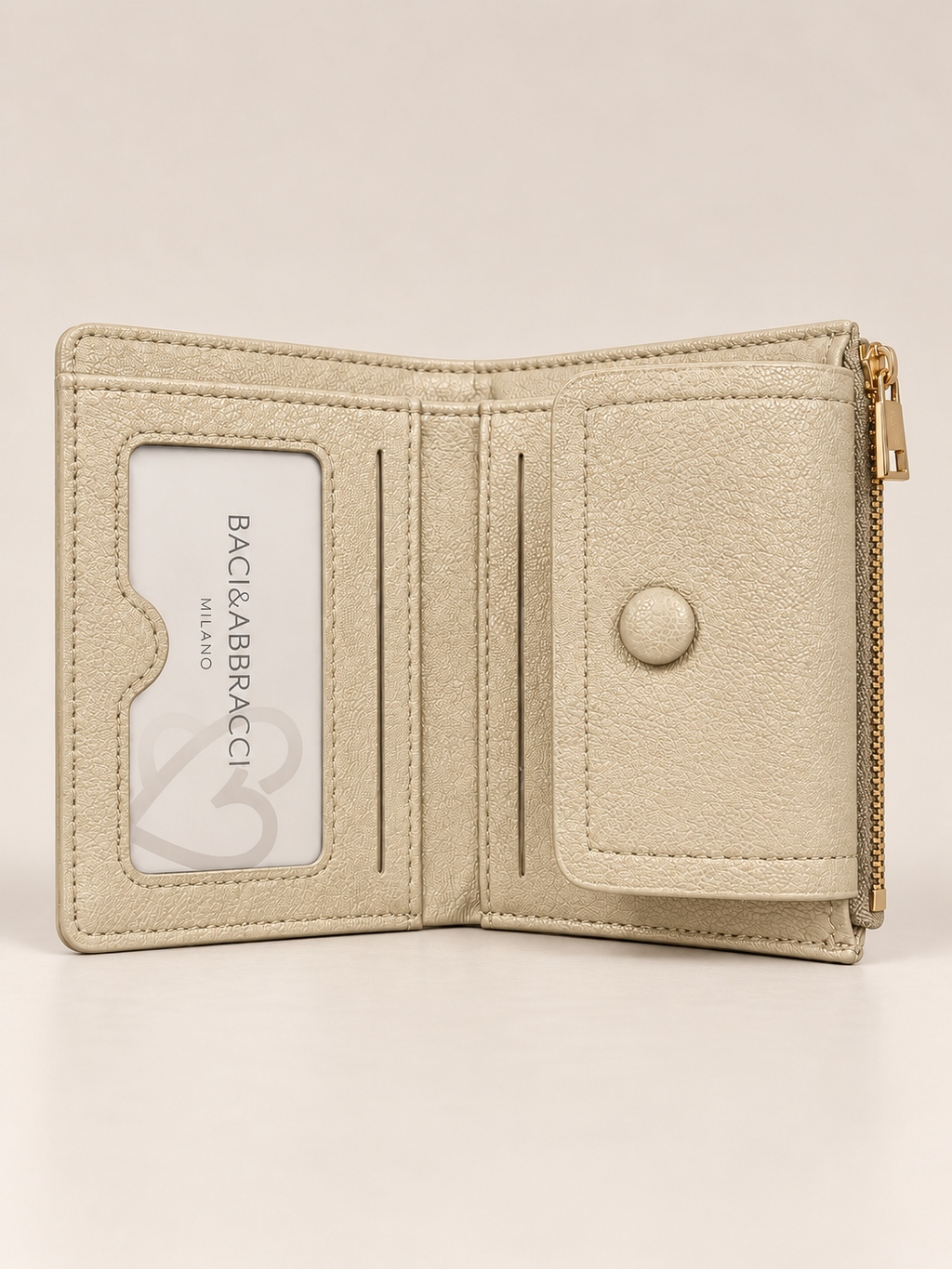 Portafoglio Baci & Abbracci Grace Beige