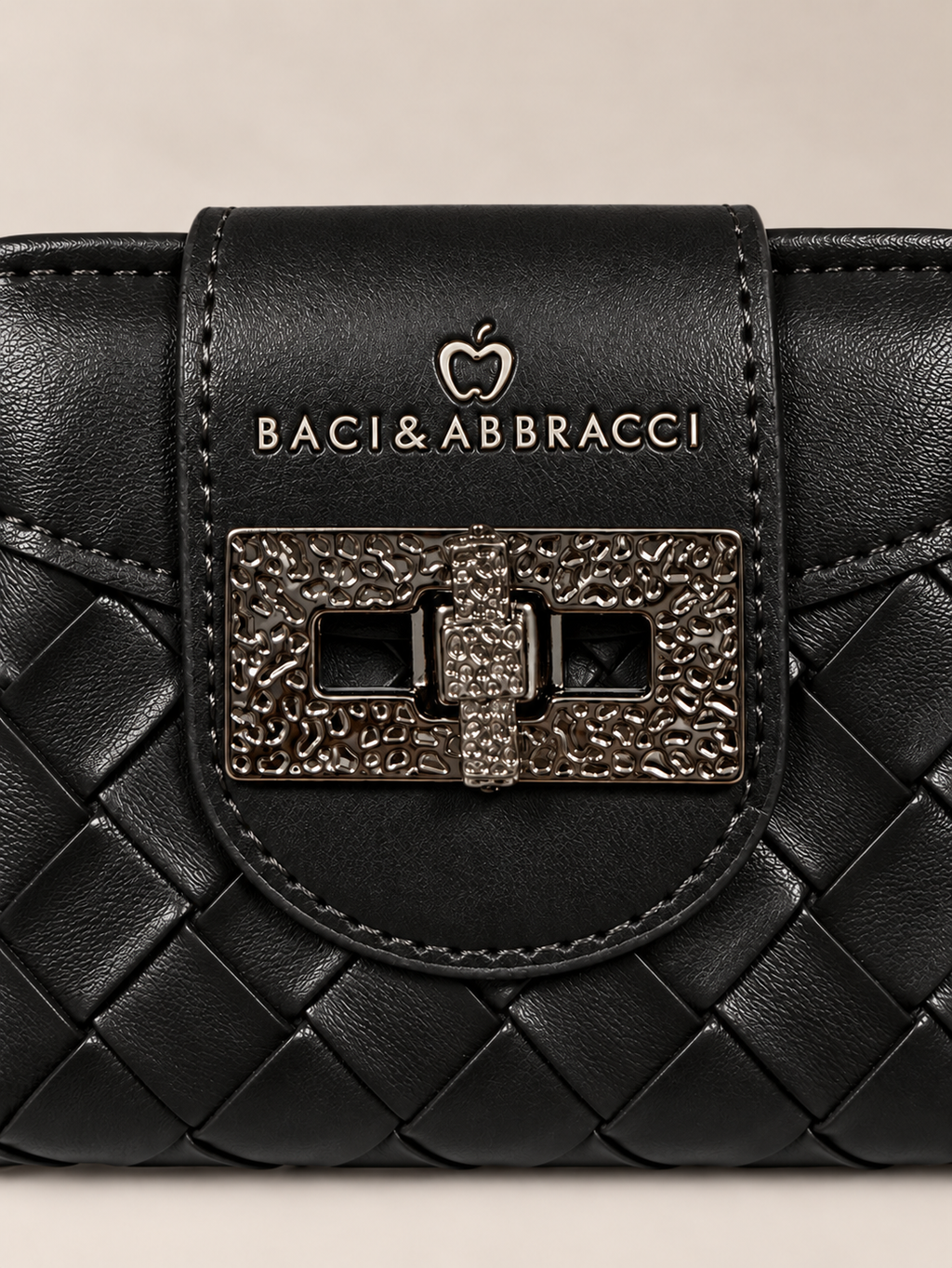 Portafoglio Baci & Abbracci Scarlett Nero